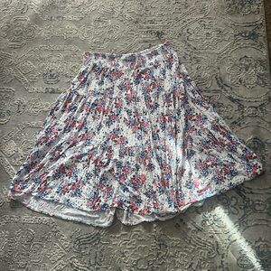 Floral Print Women's Skirt